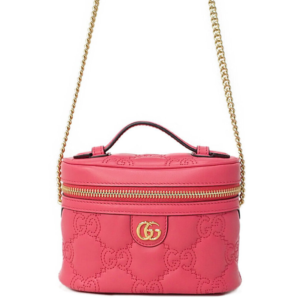 GUCCI GG Matelasse Top Handle Bag